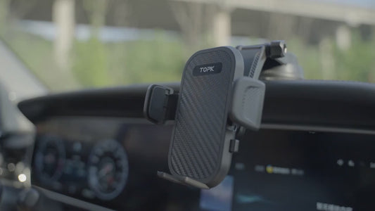 Car Dashboard Phone Holder – TOPK D42C Universal Mount for All Phones